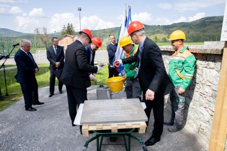 POSTAVITEV TEMELJNEGA KAMNA V ŠMIHELU 9.5.2022 - Valter Leban-7269